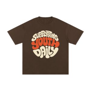 Supporting Youth Daily - Coffee T-shirt