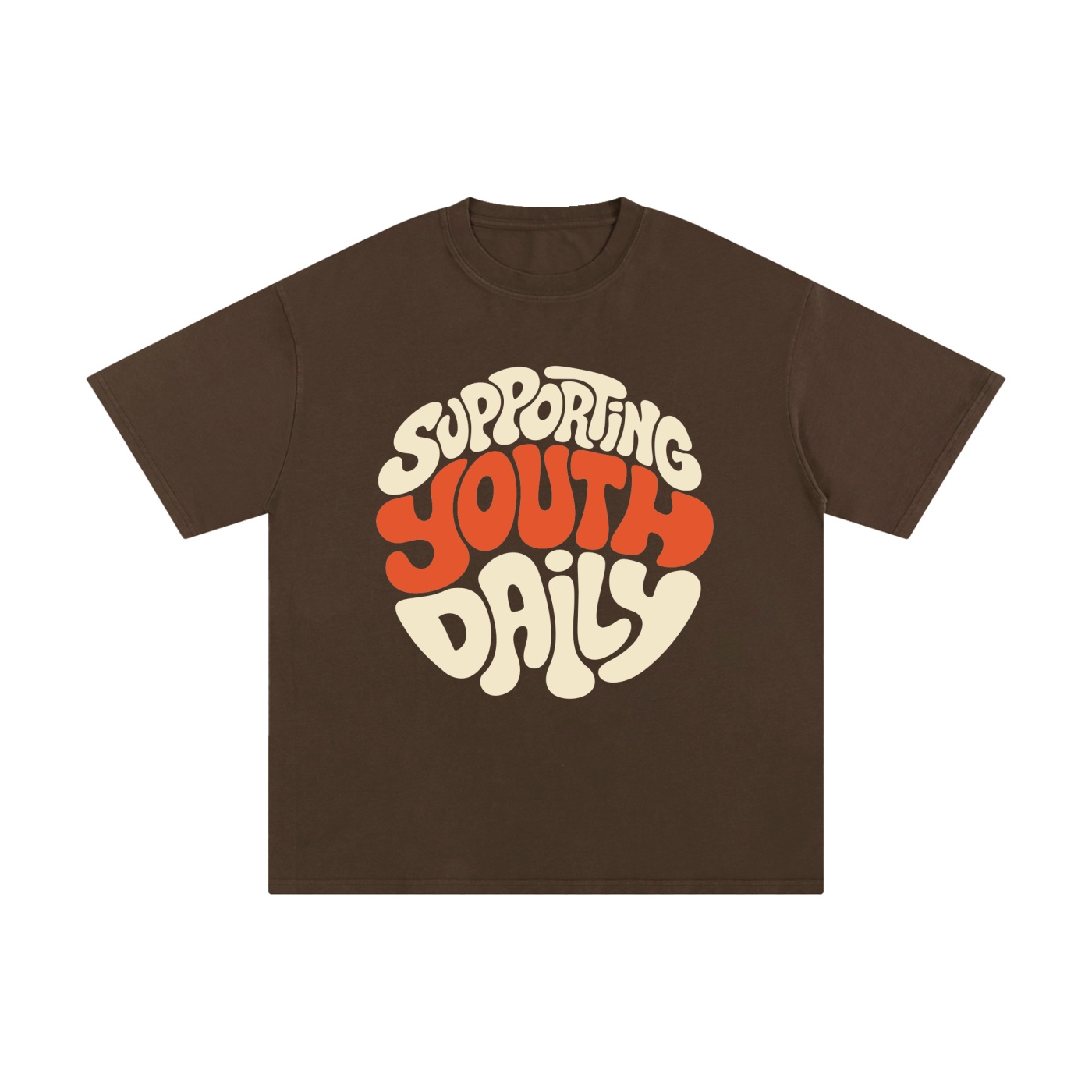 Supporting Youth Daily - Coffee T-shirt