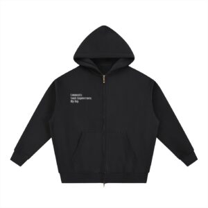Polished Zip Up Hoodie